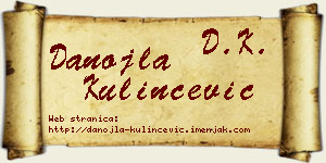 Danojla Kulinčević vizit kartica